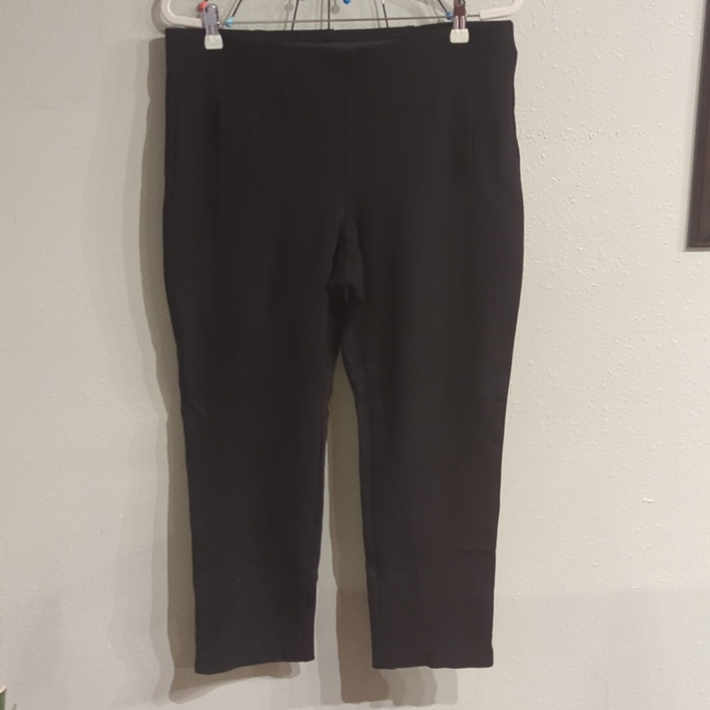 Chico's Pull On Elastic Waist Pant Size 2 Petite Large 25"